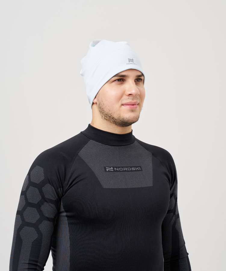 Тренировочная шапка Nordski Train Pearl Blue (One Size, Pearl Blue, , , , , )