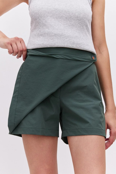 *Юбка-шорты 24-31141 жен. (42, 56 хаки, 162, , , , )