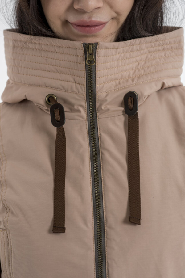 *Парка жен. арт. 48275 (170, Пудра, 88, 98, , , )