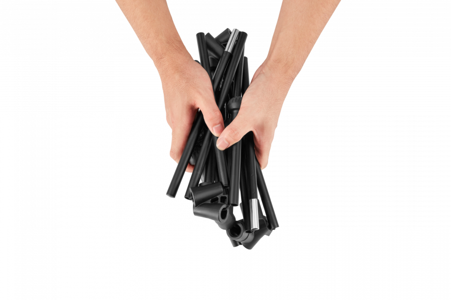 2405 ULTRALIGHT SQUARE LOW CHAIR кресло скл. (черный) 2405 ULTRALIGHT SQUARE LOW CHAIR кресло скл. (черный)