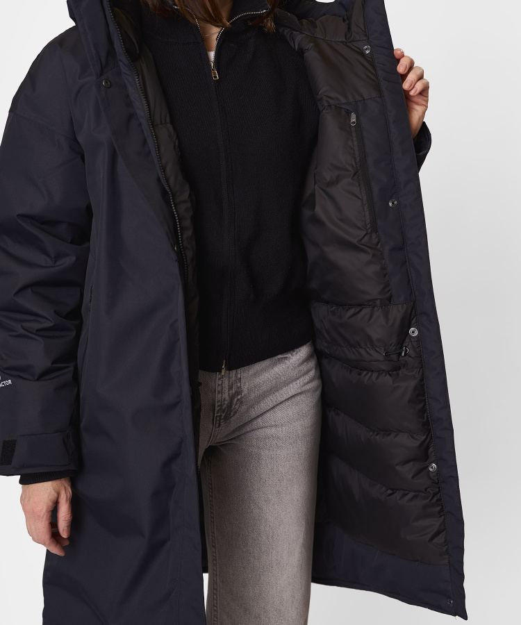 Пальто пуховое Urban Fox VI Женское (XL, 1000/черный, , , , , )