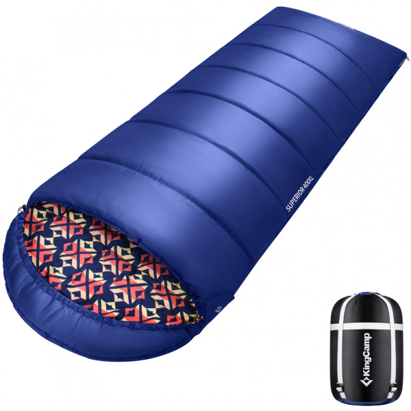 Купить King Camp 2002 superior 400l -18с 205x84 спальный мешок (-18°c, красный, левый) 9 480 ₽ King Camp 2002 superior 400l -18с 205x84 спальный мешок (-18°c, красный, левый)