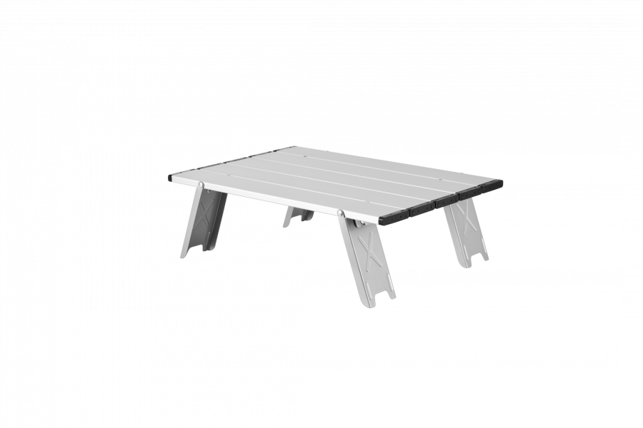 2401 MINI ALUNIUM TABLE S стол скл. алюм (серебристый) 2401 MINI ALUNIUM TABLE S стол скл. алюм (серебристый)