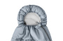 King Camp 3121 oasis 250 -3с 190+30x75 спальный мешок (синий, правый)