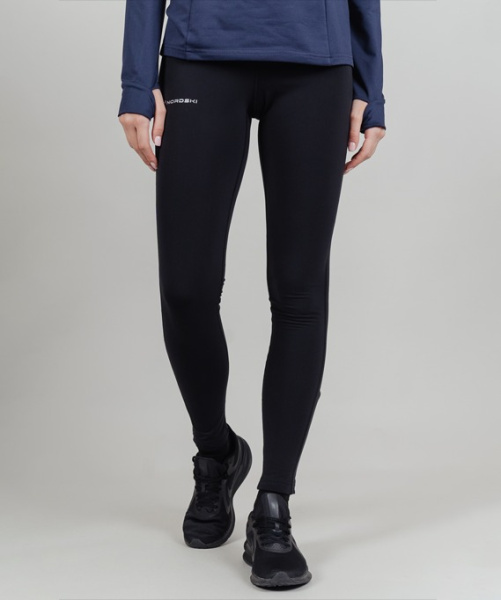 Лосины Nordski Warm Black W	Black (44-XL, Black, , , , , )