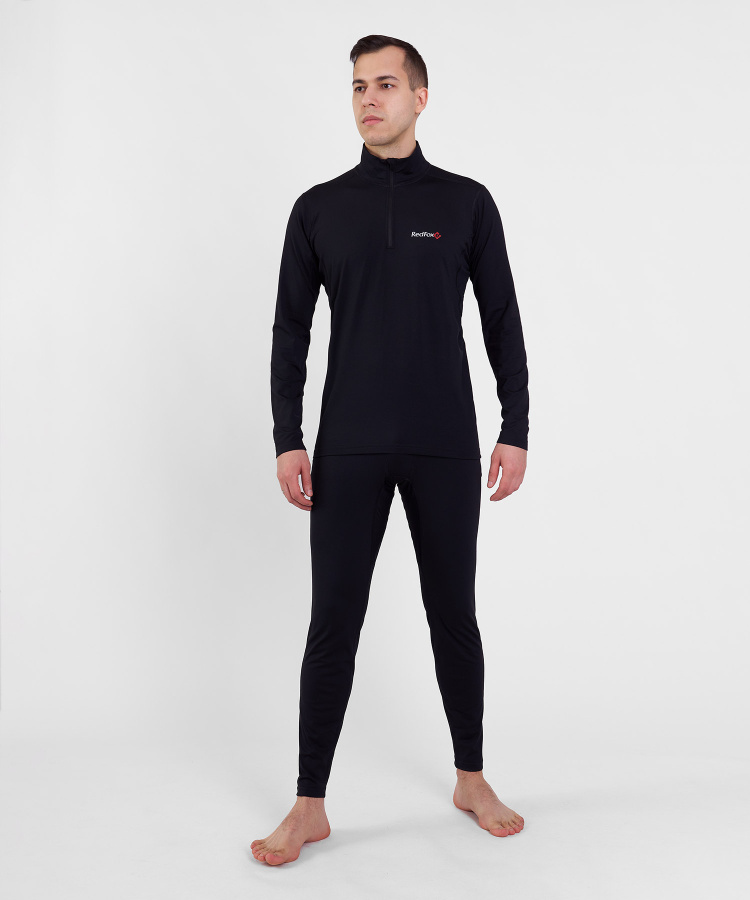 Первый слой кальсоны Active Mid II Мужские (XXL, 1000/черный, , , )