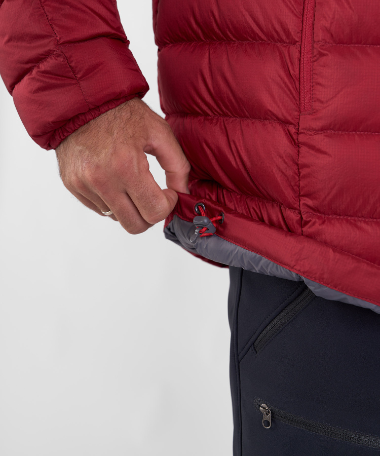 Куртка пуховая Flight Lite III Мужская (L, 1200/т.красный, , , , , )