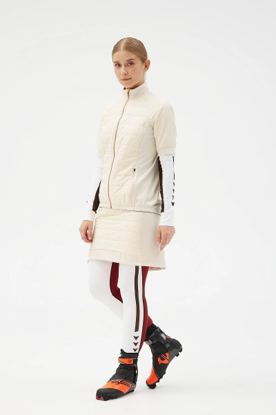 Юбка утепленная д/жен. "Комфорт" (S(44/170), Молочный, , , , , )