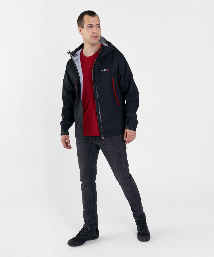 Куртка ветрозащитная Vector GTX V Мужская (S, 1000/черный, , , , )