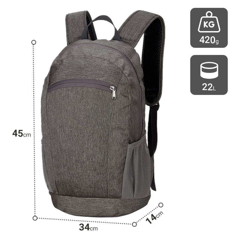 B0366 BUSINESS BACKPACK Рюкзак (св. серый)