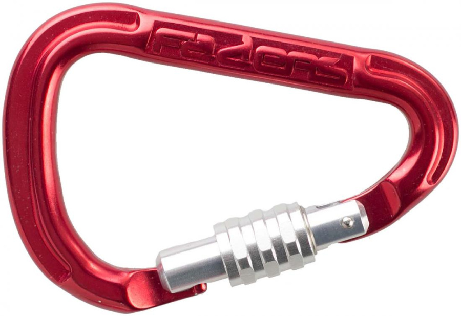 Карабин страховочный 400/12-S-1	ALUMINIUM SAFETY SCREW-GATE HMS M (, , , )