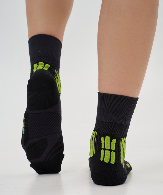 Носки Run All year Black/Lime (39-41, Black/Lime, , , , , )