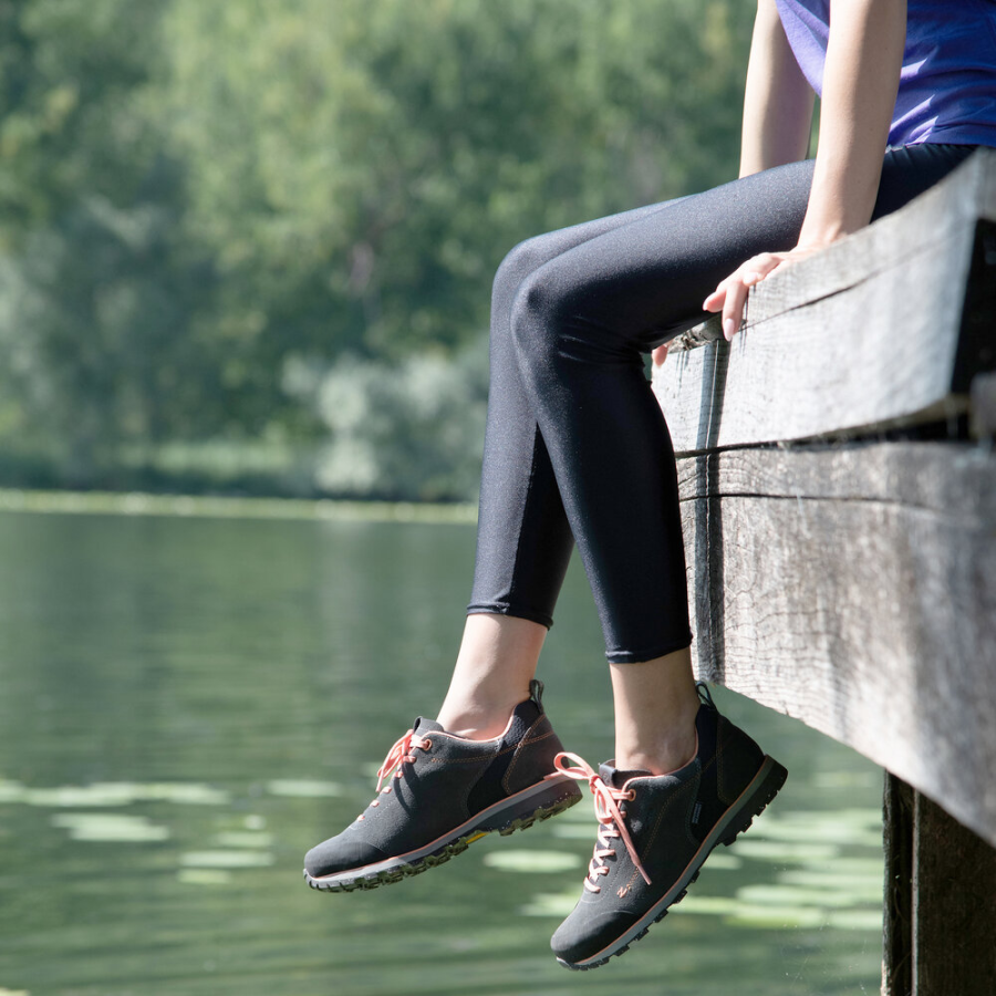 Ботинки ZETA W'S WP (36, DARK GREY/PEACH, , , , , , , )