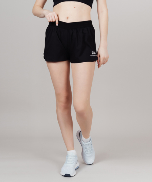 Шорты беговые Run W (38, Black, , , , , )