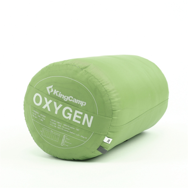 Купить King Camp 3122 oxygen +8с 180x75 спальный мешок (зелёный, левый) 3 850 ₽ King Camp 3122 oxygen +8с 180x75 спальный мешок (зелёный, левый)