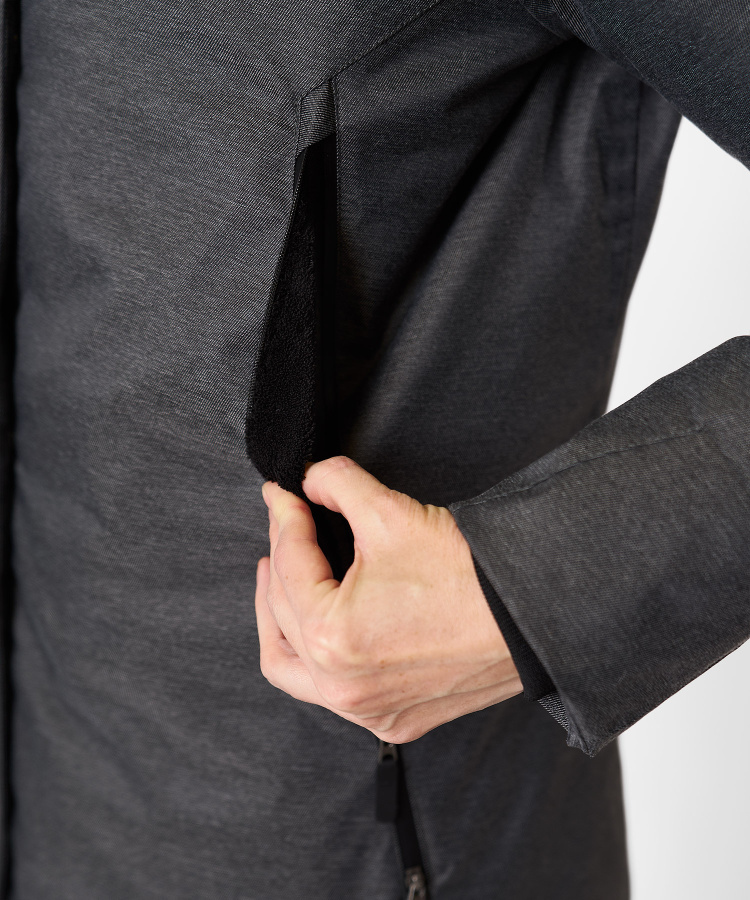 Полупальто пуховое Atalaya II Женское (L, 2000/асфальт, , , , , , )