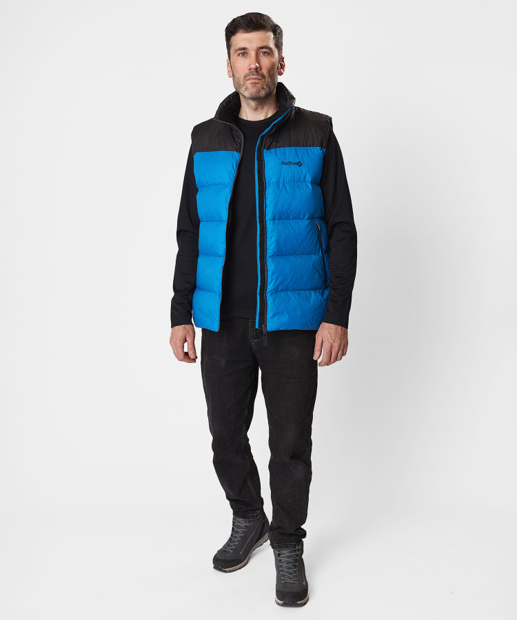 Жилет пуховый Nansen RL Мужской (XXL, 8210/синий/черный, , , , , )