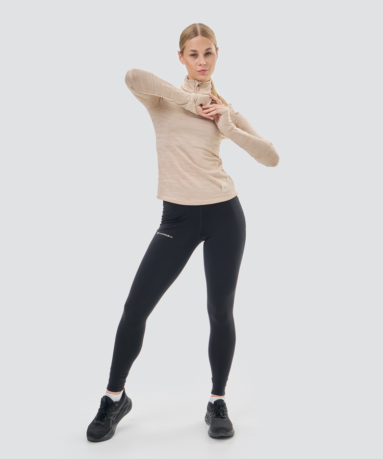 Лонгслив Nordski Impulse Beige W (38-S, Beige, , , , , )