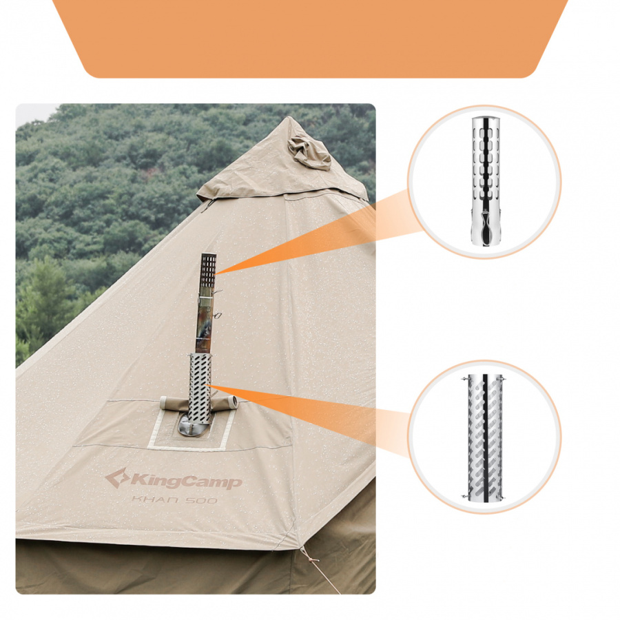 Купить King Camp 2320 hot tent stove plus печка 80 690 ₽ King Camp 2320 hot tent stove plus печка