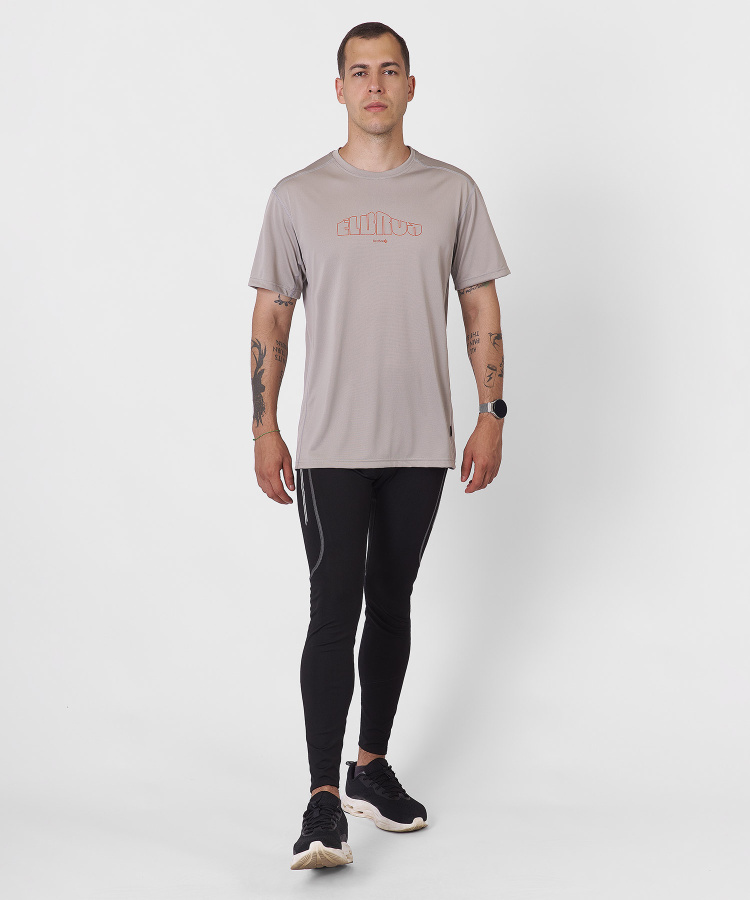 Футболка Interline Мужская (L, 3700/серо-бежевый, , , , , )