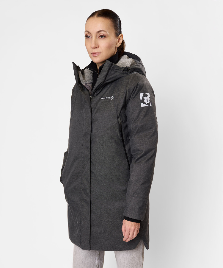 Полупальто пуховое Atalaya II Женское (L, 2000/асфальт, , , , , , )