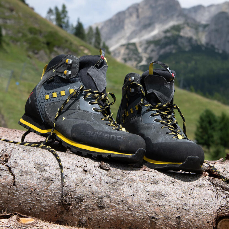 Ботинки VITRIK MID GTX (41, DARK GREY/YELLOW, ,)
