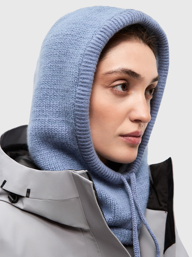 *100660 Капор вязанный UDA (One Size, 134 буря, , , , , )