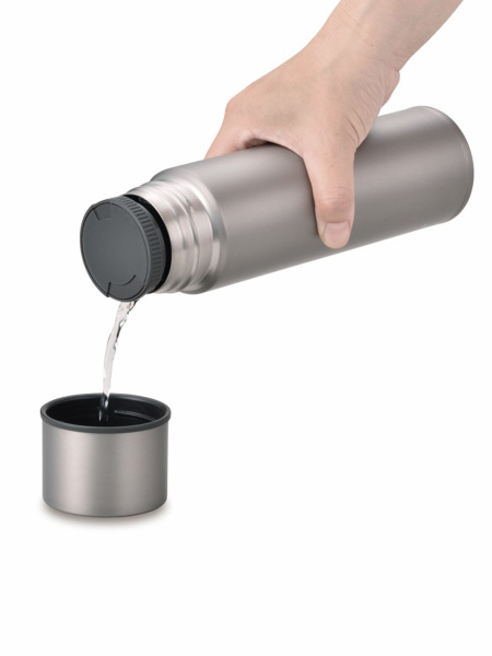 Термос с колбой из титана тм FJN-500 T (0.5 л, Titanium grey, , , , , )