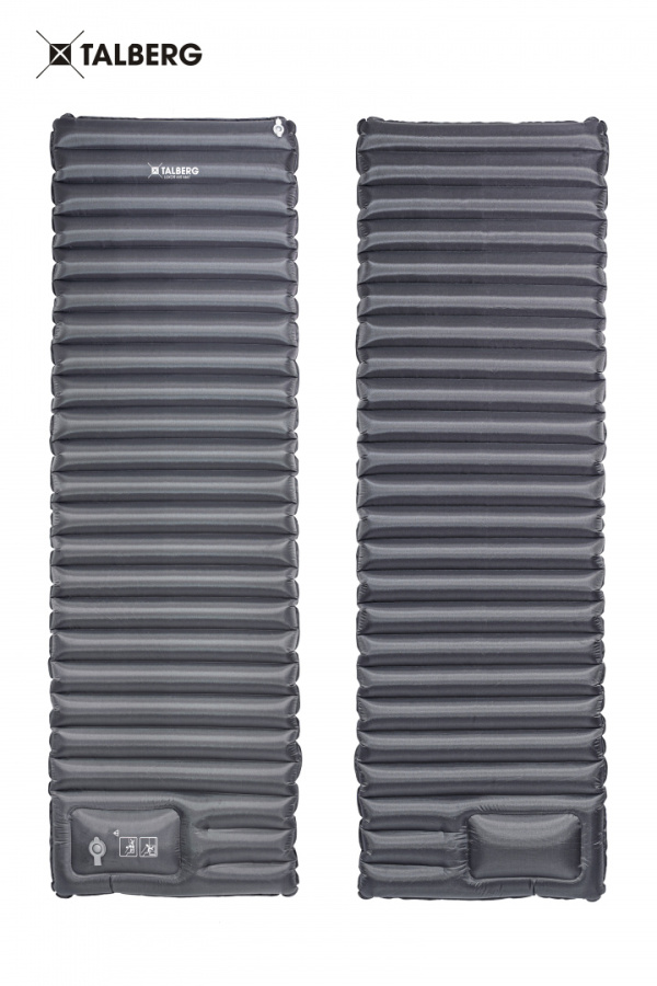 LUXOR AIR GREY MAT коврик надувной (185х60х8,оливковый) LUXOR AIR GREY MAT коврик надувной (185х60х8,оливковый)