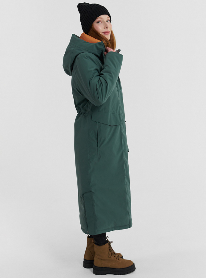 *100409 Пальто женское KOLARY (34, 492 тайга, , , , , )