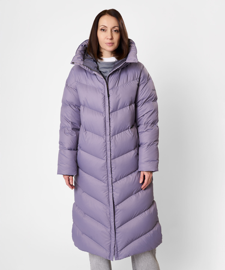 Пальто пуховое Astra Женское (M, 0700/т.лиловый, , , , , )