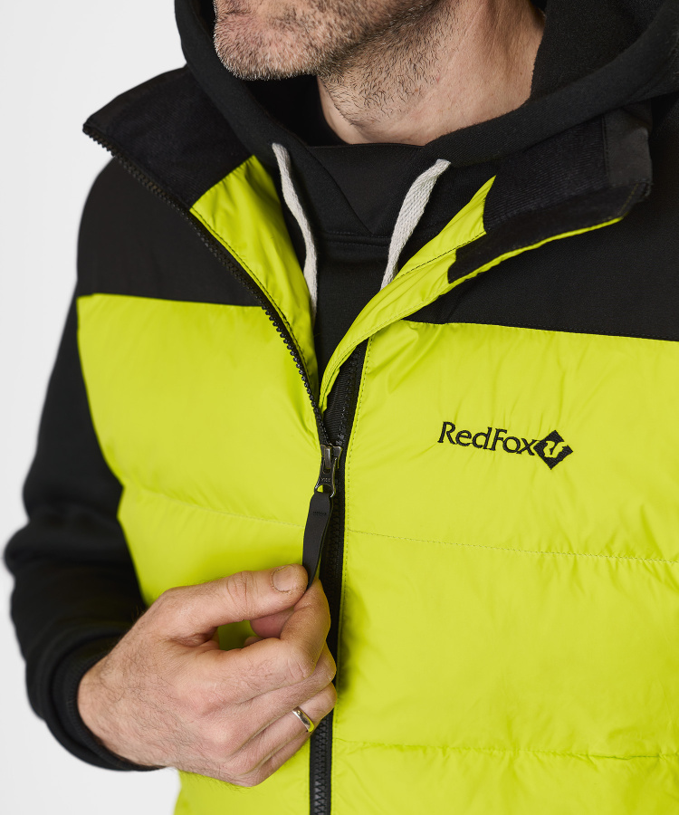 Жилет пуховый Nansen R Мужской (S, 5210/lime/черный, , , , , )