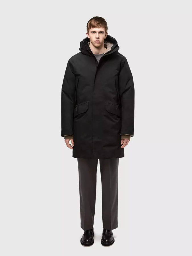 *100638 Пальто мужское TOGAR (S, 060 чёрный, , , , , )