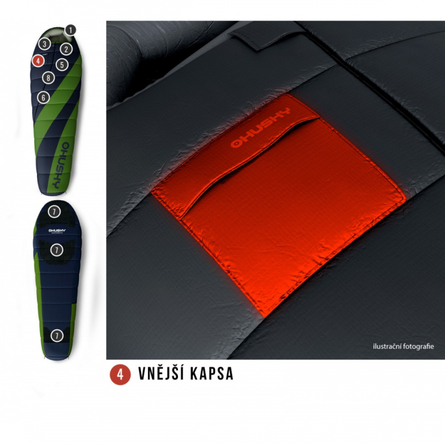 ESPACE -6°С 210х85 спальный мешок (InsuFil, правый) ESPACE -6°С 210х85 спальный мешок (InsuFil, правый)