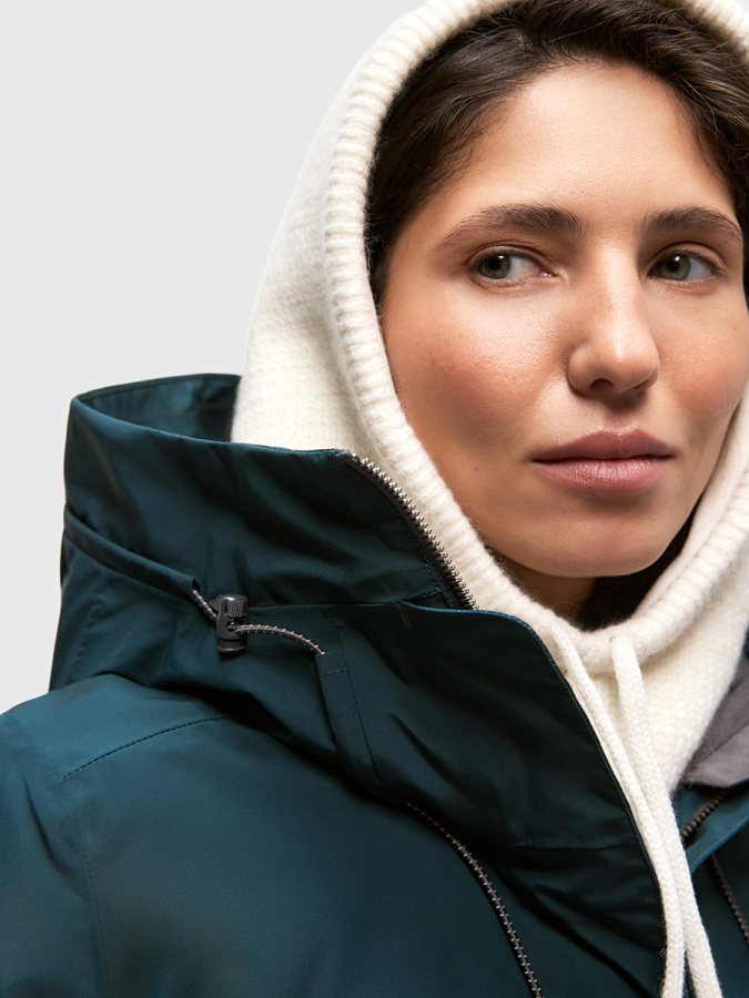 *100660 Капор вязанный UDA (One Size, 101 пена, , , , , )