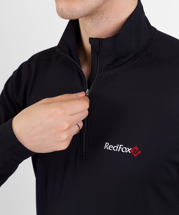 Первый слой фуфайка с длинным рукавом Active Mid II Мужская (S, 1000/черный, , , )