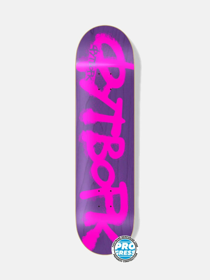 Дека FOOTWORK Progress Лого (8.125 x 31.625, Неон Фиолетовый, , , , , )