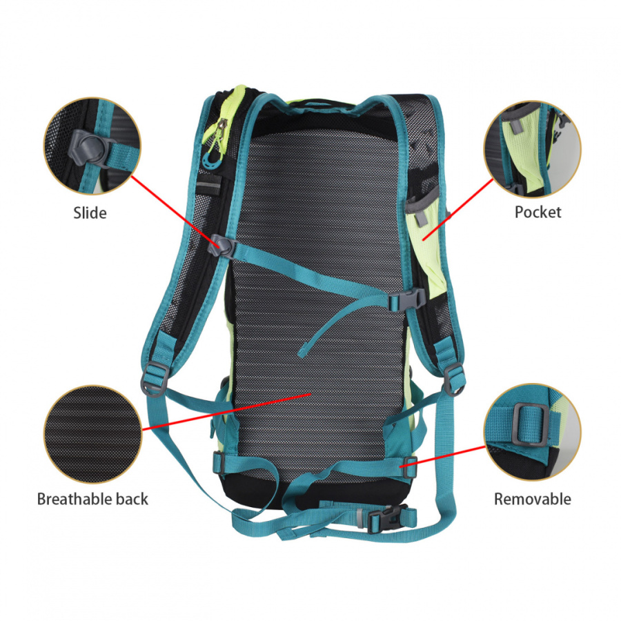 B0193 CLOUDMOVE 15 Рюкзак (15 зелёный) B0193 CLOUDMOVE 15 Рюкзак (15 зелёный)