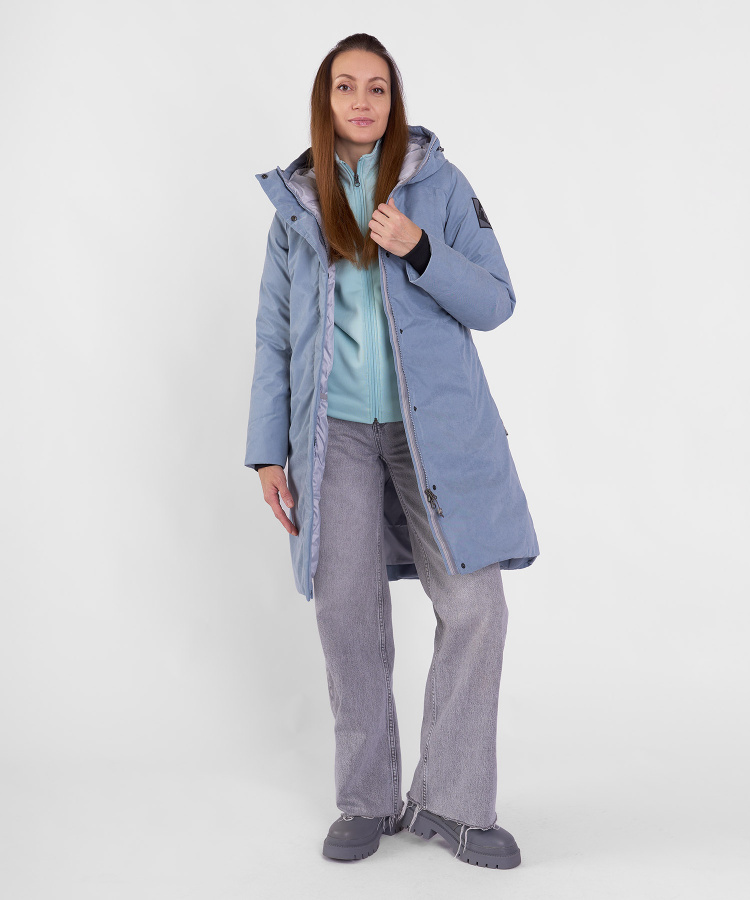 Пальто пуховое Urban Fox V Женское (XS, 7600/туман, , , , , )