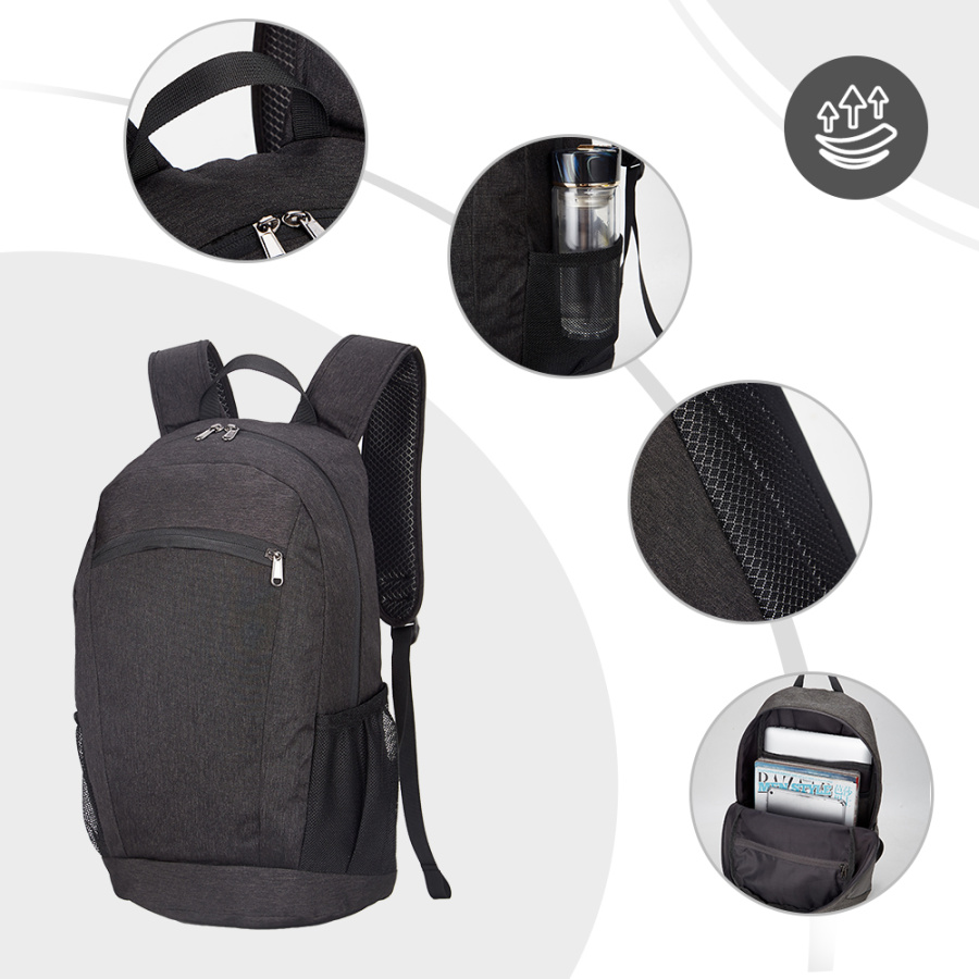 B0366 BUSINESS BACKPACK Рюкзак (черный) B0366 BUSINESS BACKPACK Рюкзак (черный)