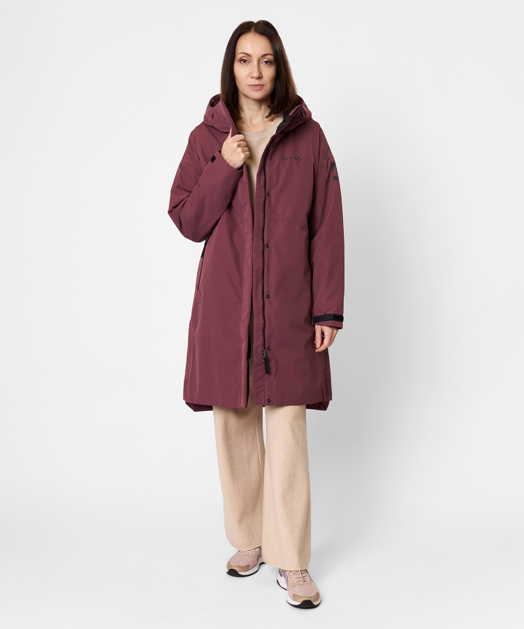 Пальто утепленное Garda II Женское (L, 1800/коричневая роза, , , , , )