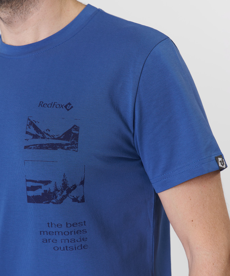 Футболка Memory Мужская (XL, 9700/деним, , , , , )