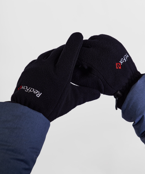 Перчатки Camp fleece (S, 1000/черный, , , )