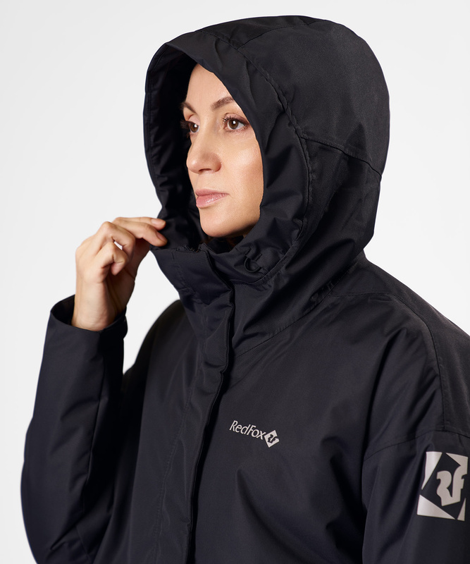 Пальто утепленное Garda II Женское (XL, 1000/черный, , , , , )