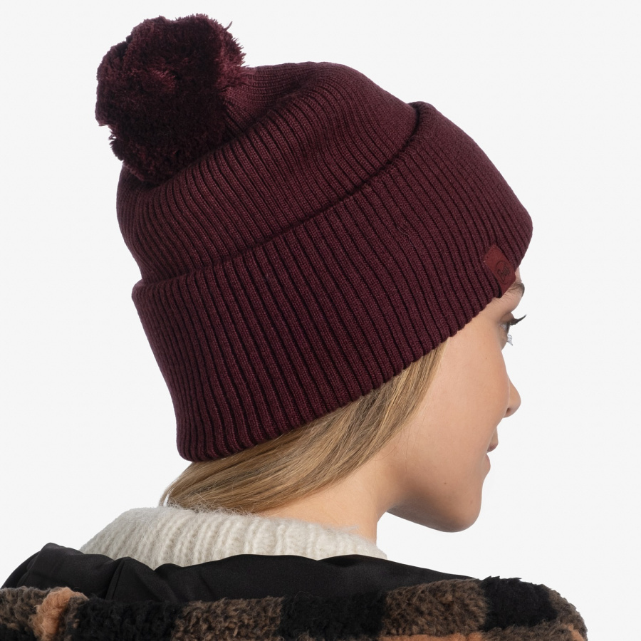 Шапка BUFF KNITTED HAT (One Size, Tim Maroon, , , )
