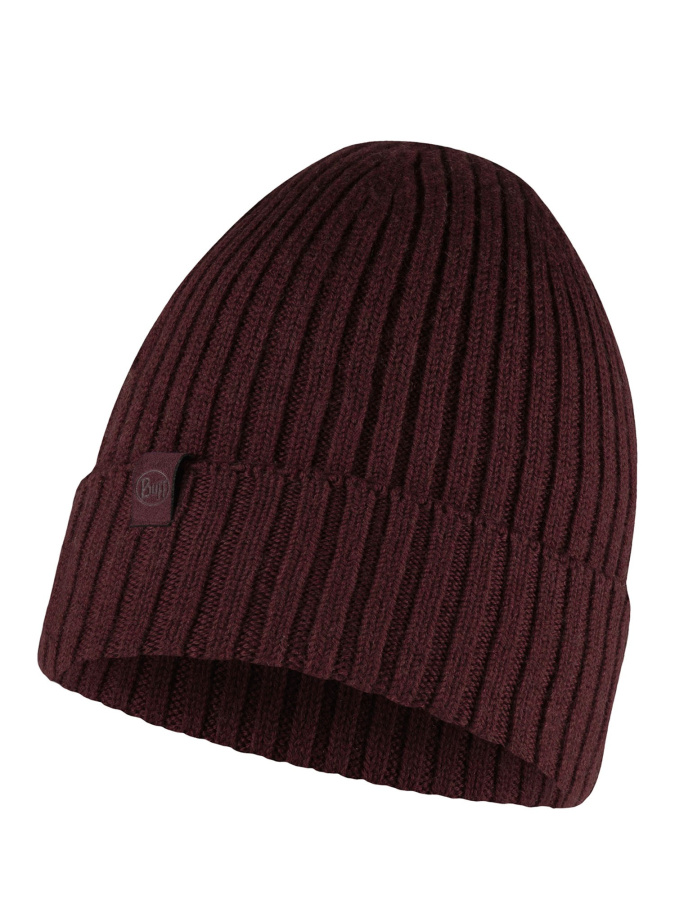 Шапка BUFF KNITTED HAT (One Size, Norval Maroon, , , , , )