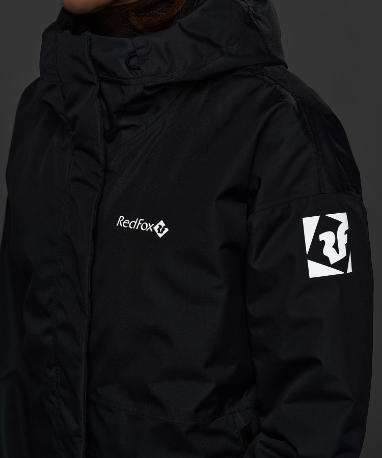 Пальто утепленное Garda II Женское (S, 1000/черный, , , , , )