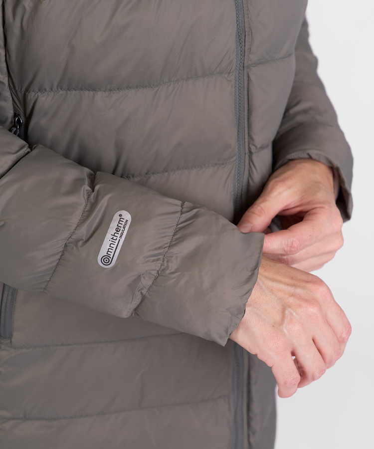 Полупальто утепленное Flight II Женское (XL, 3100/т.оливковый, , , , , )