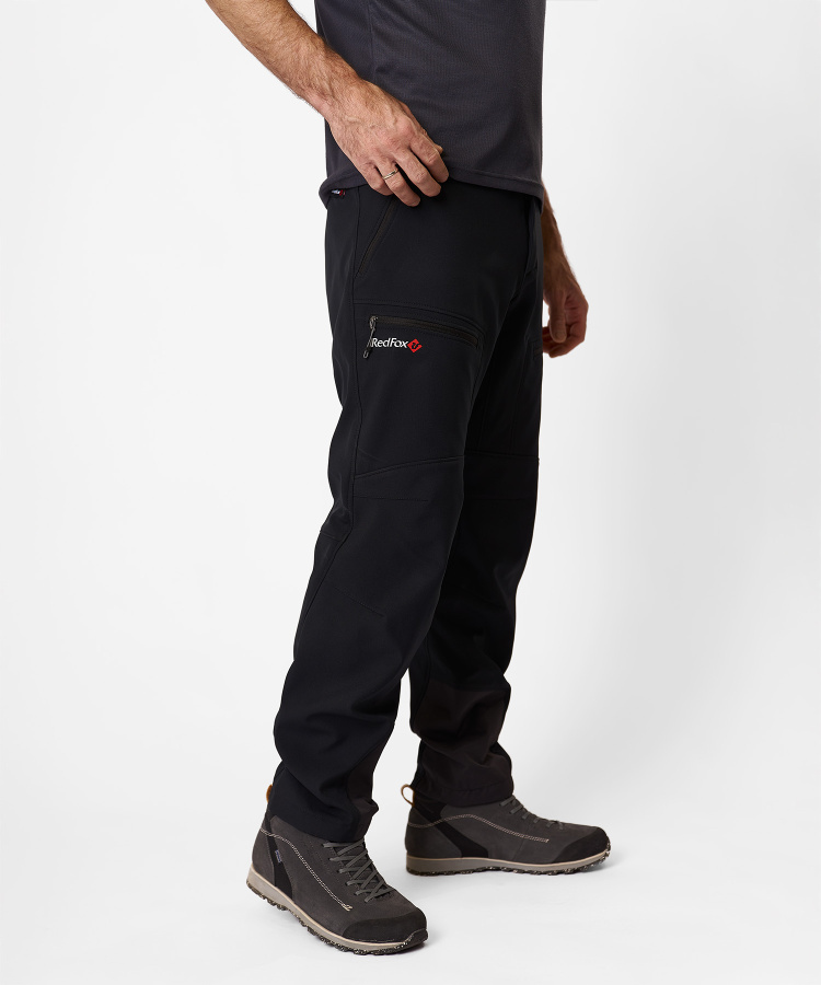 Брюки Yoho Softshell III Мужские (XL, 1000/черный, , , , , )