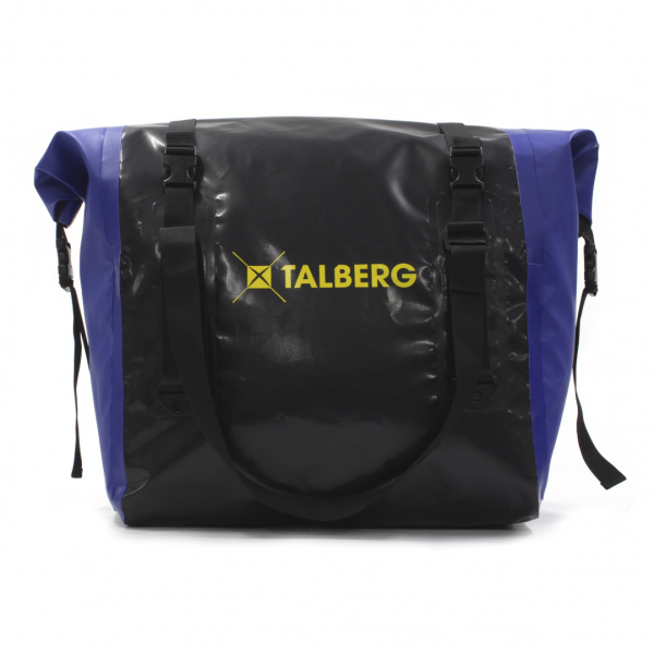 Talberg гермосумка с широким входом hunt dry bag pvc 90 (черный/василёк)
